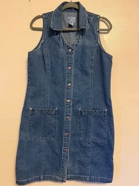 Vintage 90s “Street Blues” Denim Dress